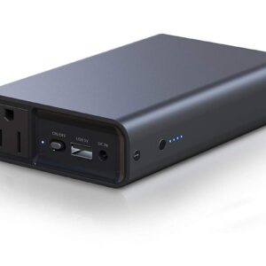 100 PERCENT MPU951BK Portable Charger with Outlet, 11,600 mAh, Power Bank