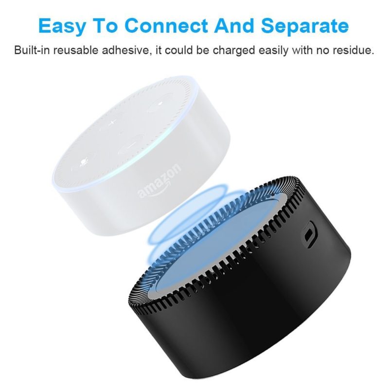 10000mAh Vproof Battery Charger for Amazon 2nd Generation Echo Dot