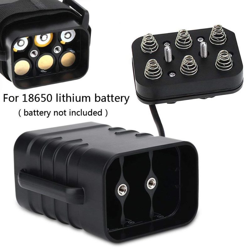 18650 Battery Charger 2,4,6 Bay Universal Smart Battery Charger Waterproof Battery Pack Case