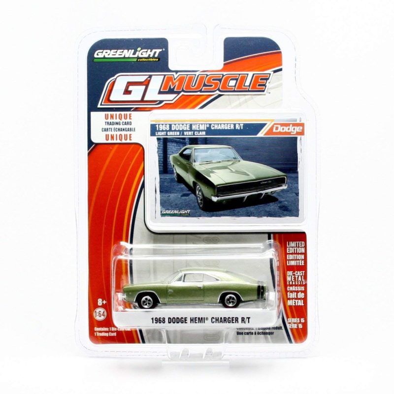 1968 DODGE HEMI CHARGER R-T (Light Green) - GL Muscle Series 15