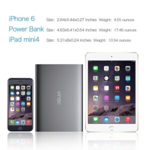 20000mAh Dual USB Vinsic Power Bank for Smartphone, Tablets and PC