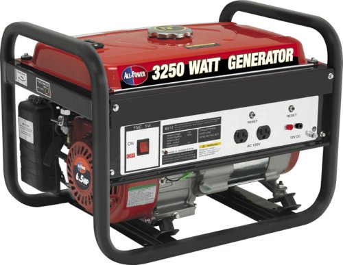 All Power America APG3012, 3250W Watt Generator, Lightweight Gas Powered Portable Generator