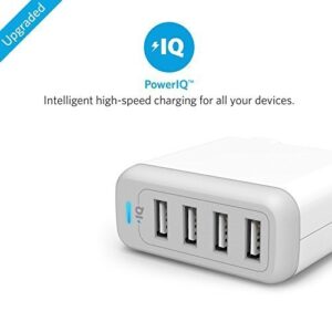 Anker 40W 4-Port USB Wall Charger, PowerPort