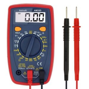AstroAI Digital Multimeter with Ohm Volt Amp and Diode Voltage Tester Meter