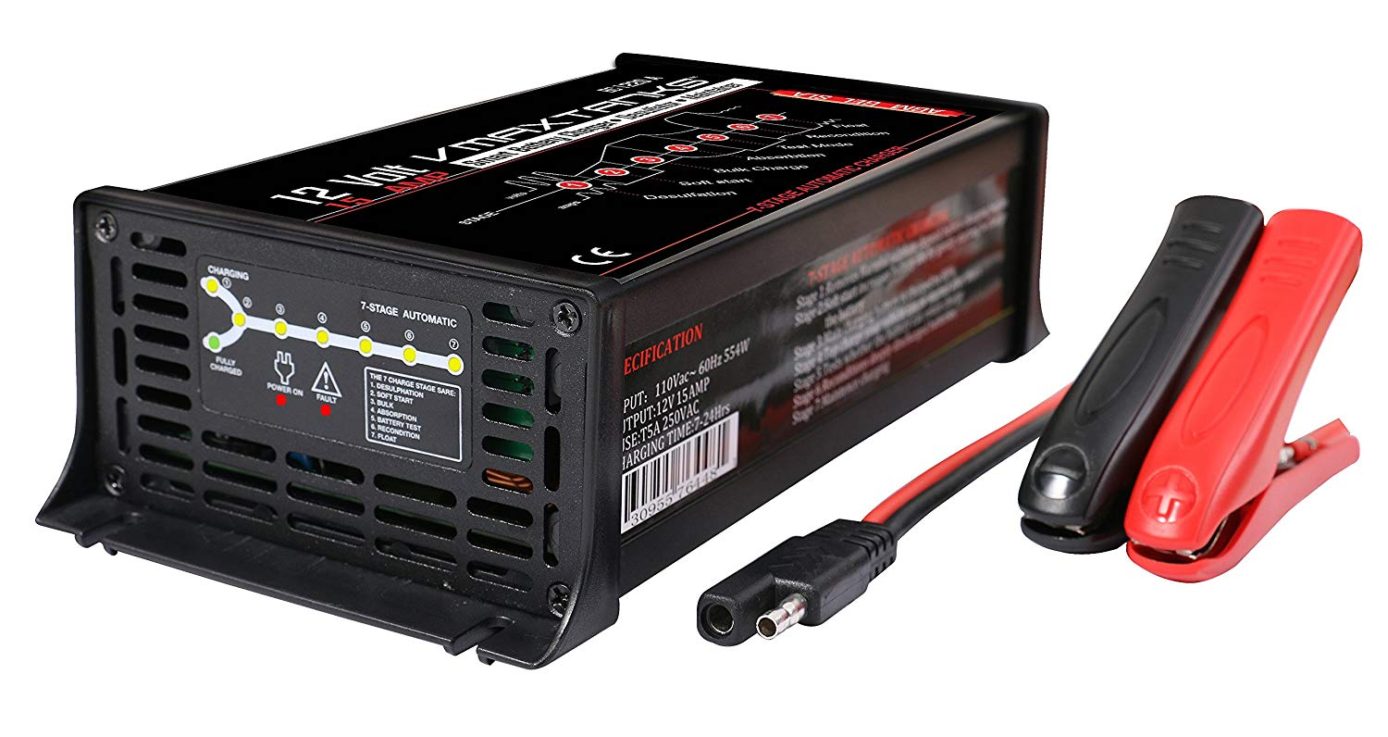 BC1220 VMAX 20Amp 7-Stage 12-Volt Microprocessor Controlled Fully Automatic Smart Battery Charger