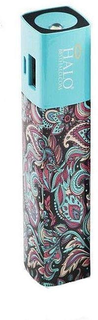 HALO Shine 3000 Phone Charger - Power Bank with USB and Built-in Flashlight