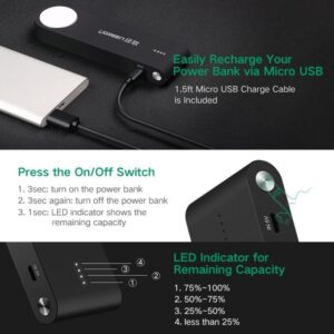 Magnetic Charger for Apple Watch, 2200mAh Wireless Phone Power Bank