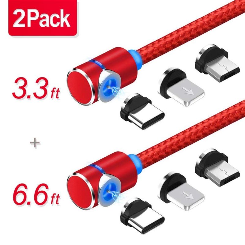 Magnetic Phone Charger Cable, 3 in 1 Cable