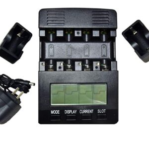 Opus BT-C2000-charger-set AC 100-240V Battery Charger Tester Analyzer NiMH NiCd AA AAA C D Cells