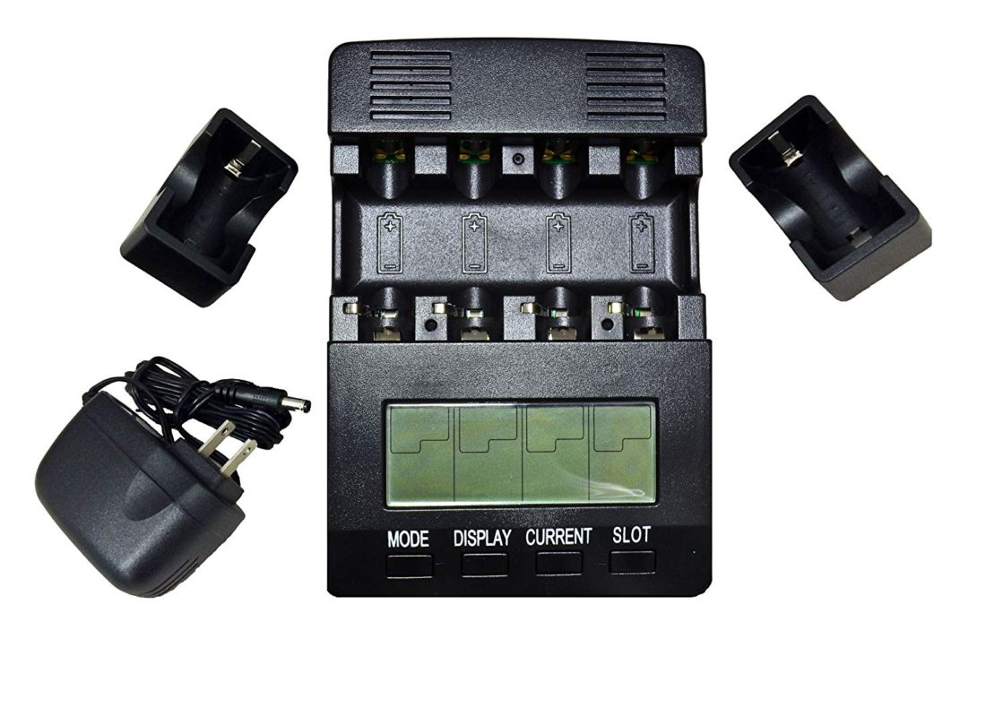 Opus BT-C2000-charger-set AC 100-240V Battery Charger Tester Analyzer NiMH NiCd AA AAA C D Cells