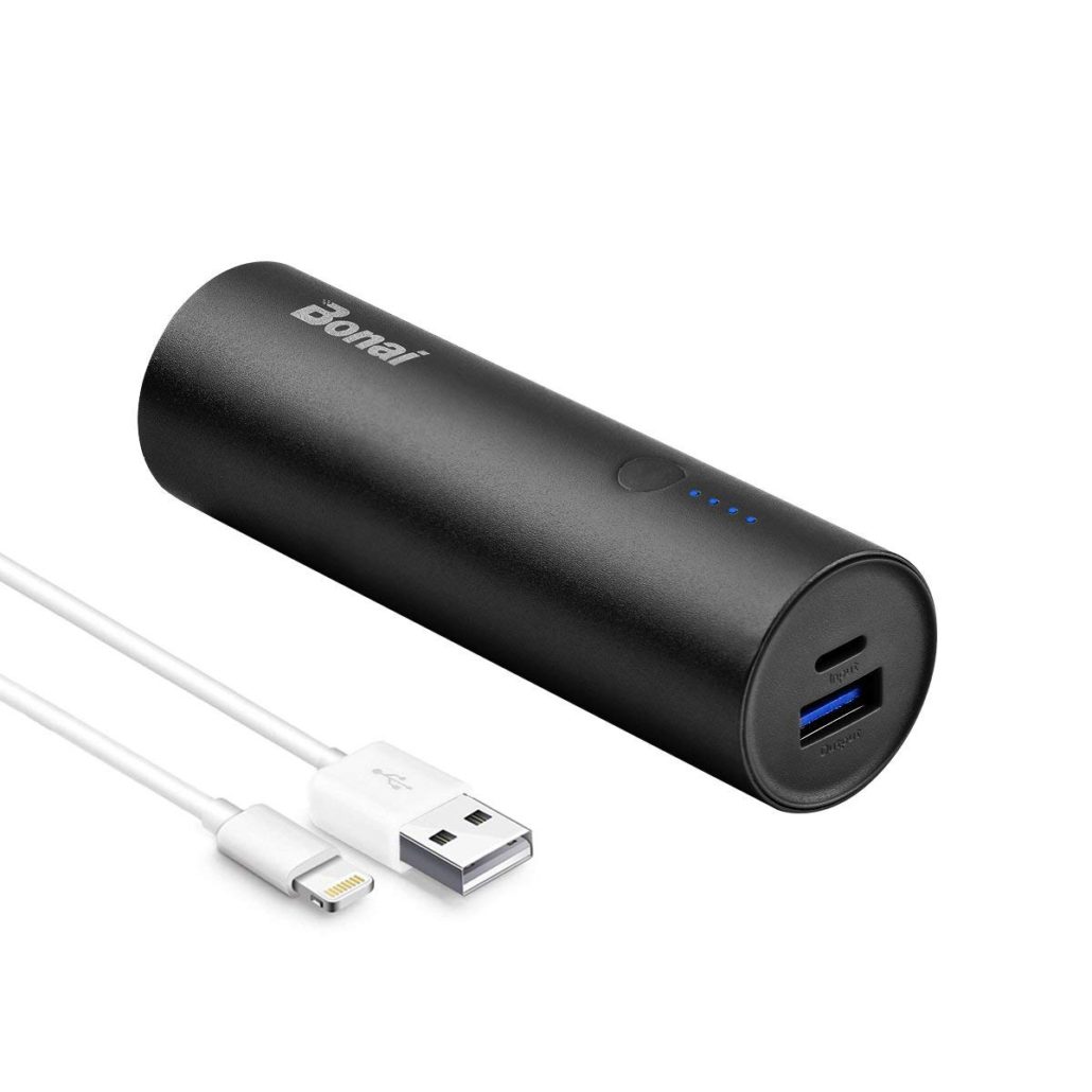Portable Travel Charger for iPhone X, iPhone 8, 8 Plus, BONAI 5800mAh Power Bank External Backup Battery
