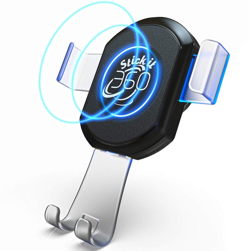 QI Wireless Charger Cell Phone Holder for Car - Stable Anti Drop Fast Wireless Car Phone Charger