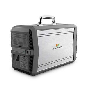 SUNGZU 1000-Watt Portable Generator Power Station, 273,000mAh 1010Wh CPAP Battery Pack