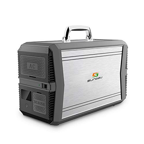 SUNGZU 1000-Watt Portable Generator Power Station, 273,000mAh 1010Wh CPAP Battery Pack