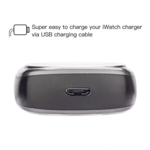 Wireless Charger Pocket size 700mah Keychain Apple Watch Power Bank