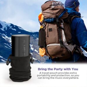 Wireless Speakers Bluetooth Splash Proof portable 2 Passive Sub-woofers