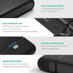 AC Portable Charger, RAVPower 27000mAh Power bank