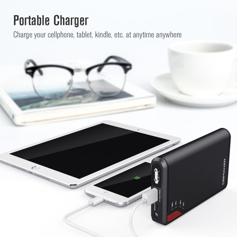 DBPOWER 300A Peak 8000mAh Portable Car Jump Auto Battery Booster