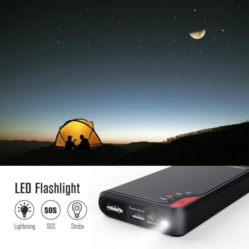 DBPOWER 300A Peak 8000mAh Portable Car Jump Auto Battery Booster