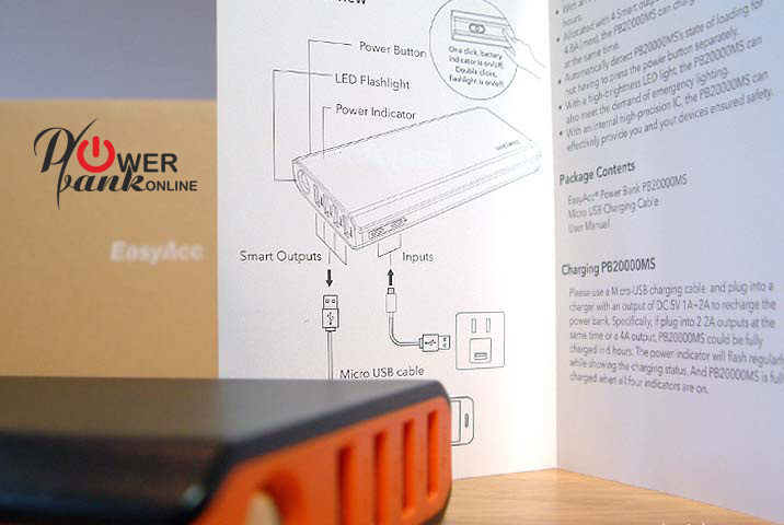 Power BAnk Manual and instructions