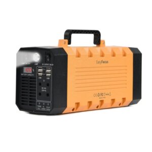 288WH Backup Portable Generator 12V 26000mah Lithium Battery Pack Solar Power Source 500W Power Inverter UPS Power Supply Charged