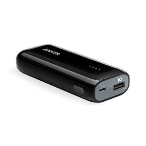 Anker Astro E1 5200mAh Candy bar-Sized Ultra Compact Portable Charger (External Battery Power Bank