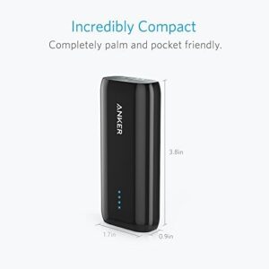 Anker Astro E1 5200mAh Candy bar-Sized Ultra Compact Portable Charger (External Battery Power Bank