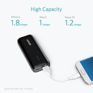 Anker Astro E1 5200mAh Candy bar-Sized Ultra Compact Portable Charger (External Battery Power Bank