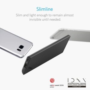 Anker PowerCore Slim 5000 Portable Charger, Ultra Slim 5000mAh External Battery