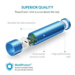 Anker PowerCore+ mini, 3350mAh Lipstick-Sized Portable Charger