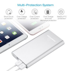 Apple Lightning Portable Power Bank, Poweradd Pilot 4GS 12000mAh External Battery Charger for iPhone, iPad