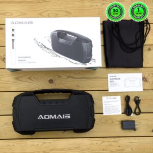 Bluetooth Speakers, Waterproof Portable Indoor-Outdoor 30W Wireless Stereo with 7200mAh Power Banks