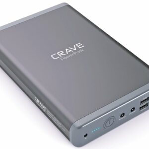 Crave PowerPack CRVPP101 50000 mAh,Dual USB and Dual Laptop Ports Ultra-High Density Portable Power Bank