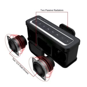 Douni 25W Portable Wireless Bluetooth Speaker (A5) with Power Adapter, Support Hands Free Call