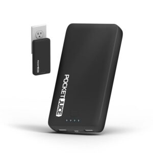 Dual USB Portable Charger - 12,000mAh External Battery Pack - Pocket Juice by Tzumi
