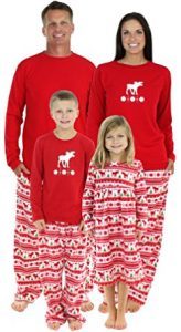 SleepytimePjs-Family-Matching-Moose-Fleece-Pajamas-PJs-Sets-for-the-Family