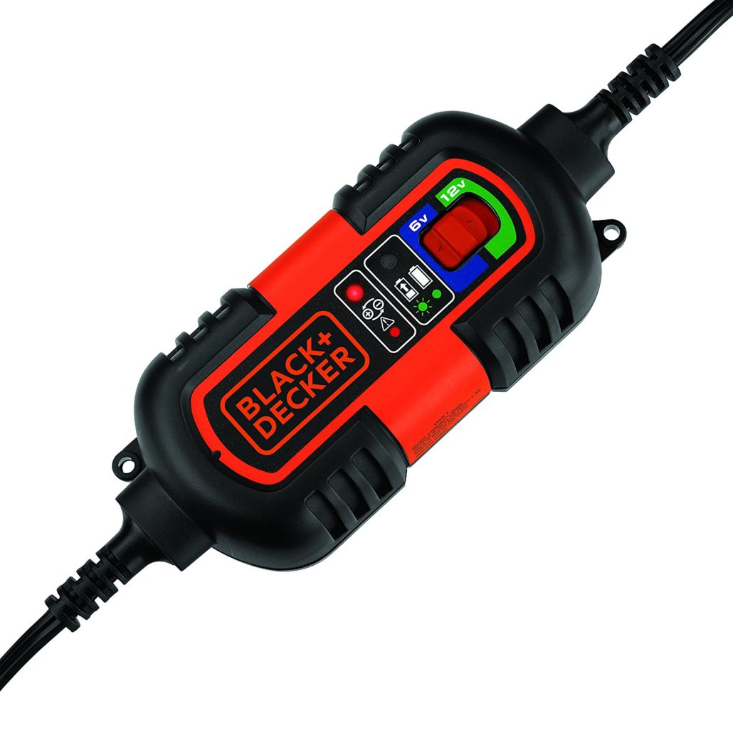 BLACK+DECKER BM3B 6V and 12V Automatic Battery Charger & Maintainer
