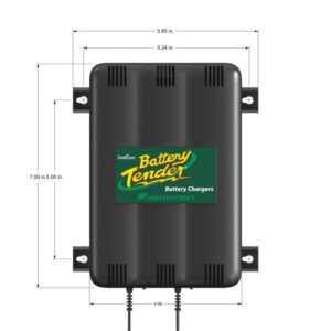 Battery Tender 022-0165-DL-WH 12-Volt 2-Bank Battery Management System