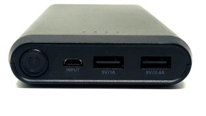 Blackweb 18,200 mAh 7x Mah Capacity Portable Battery - Black