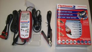 Pro Honda Optimate3+ Automatic 5 Stage Battery Charger