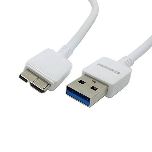 Samsung Micro-USB 3.0 Data Cable for Galaxy S5 and Note 3 N9000 - Non-Retail Packaging - White