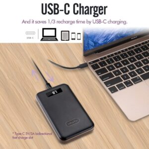 16750mAh USB-C Portable Charger for Nintendo Switch - iMuto 3-Port Output Power Bank External Battery