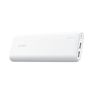 Anker PowerCore 20100 - 20000mAh Ultra High Capacity Power Bank with Powerful 4.8A Output - WHITE