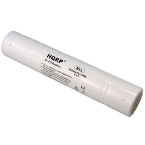 HQRP Ni-Cd 1 or 2D 6V 2500mAh Rechargeable Battery for Maglite ARXX235