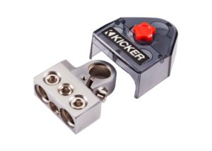 Kicker BT4 Positive,Negative Competition Battery Terminal with 1 , 0-8 Gauge and 4-8 Gauge Output