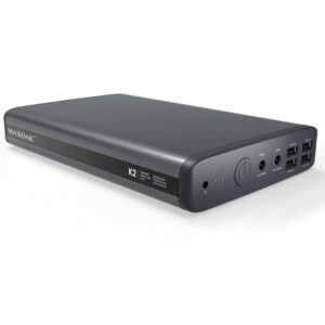 MAXOAK 50000mAh 5, 12, 20v Portable Charger External Battery Power Bank for Laptop & Notebook