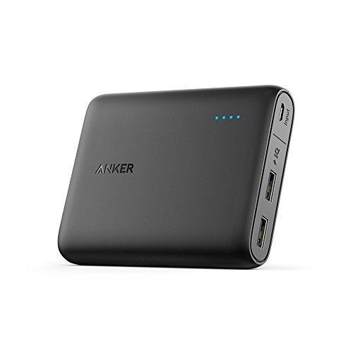 Anker PowerCore 13000, Compact 13000mAh 2-Port Ultra-Portable Phone Charger Power Bank with PowerIQ and VoltageBoost Technology - Compact