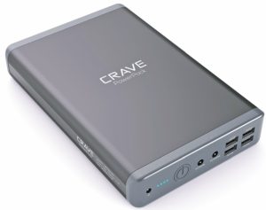 Crave PowerPack CRVPP101 50000 mAh,Dual USB and Dual Laptop Ports Ultra-High Density Portable Power Bank - Laptop Battery Charger