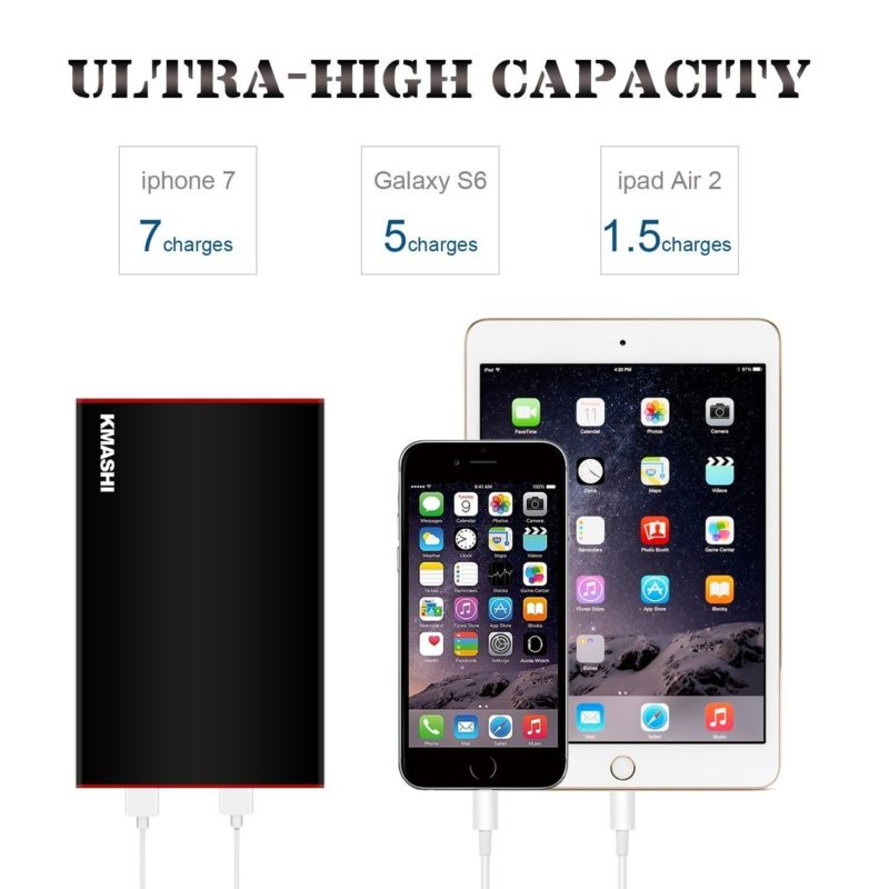 KMASHI 20000mAh Power Bank