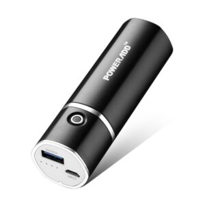 Poweradd Slim 2 5000mAh Ultra-compact Portable Power Bank External Battery Pack with ID Identify Tech for iPhone, iPad, Samsung Galaxy
